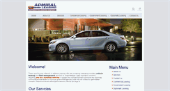 Desktop Screenshot of admiralleasing.com